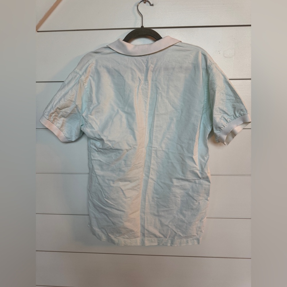 Ralph Lauren Blue Label Blue and White Striped Polo Shirt
Size Medium - Picture 2 of 6